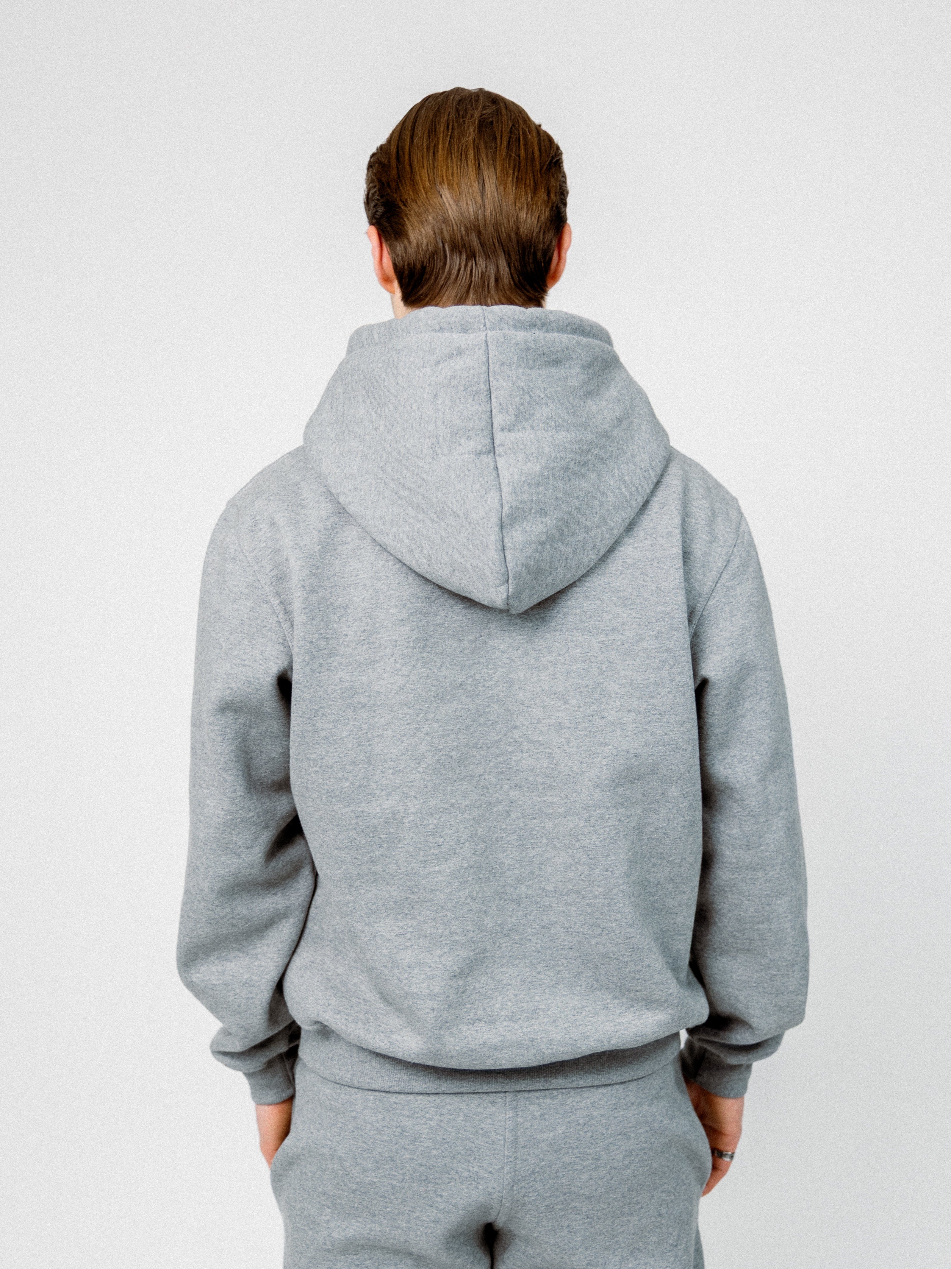 GREY COMFORT HOODIE