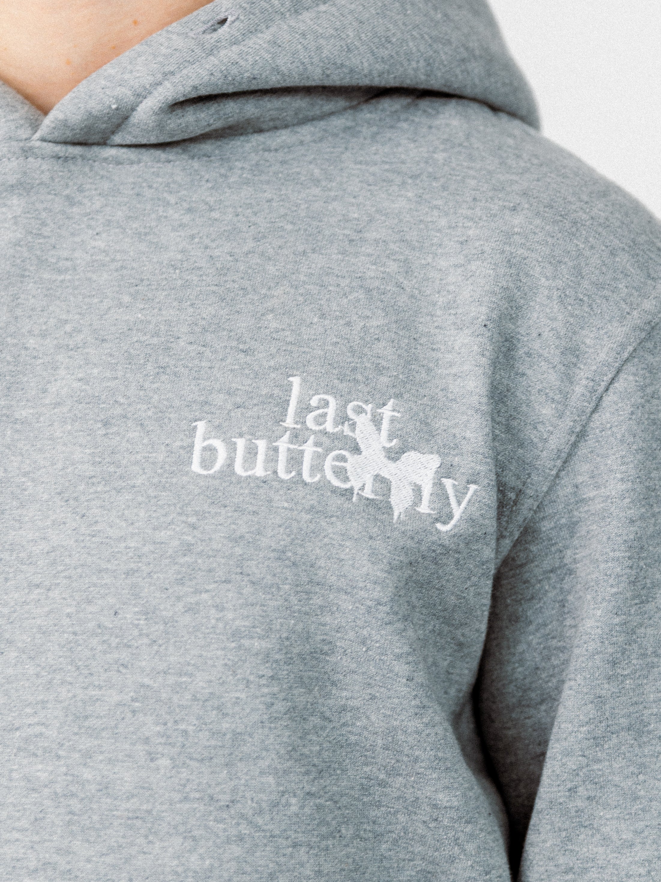 GREY COMFORT HOODIE