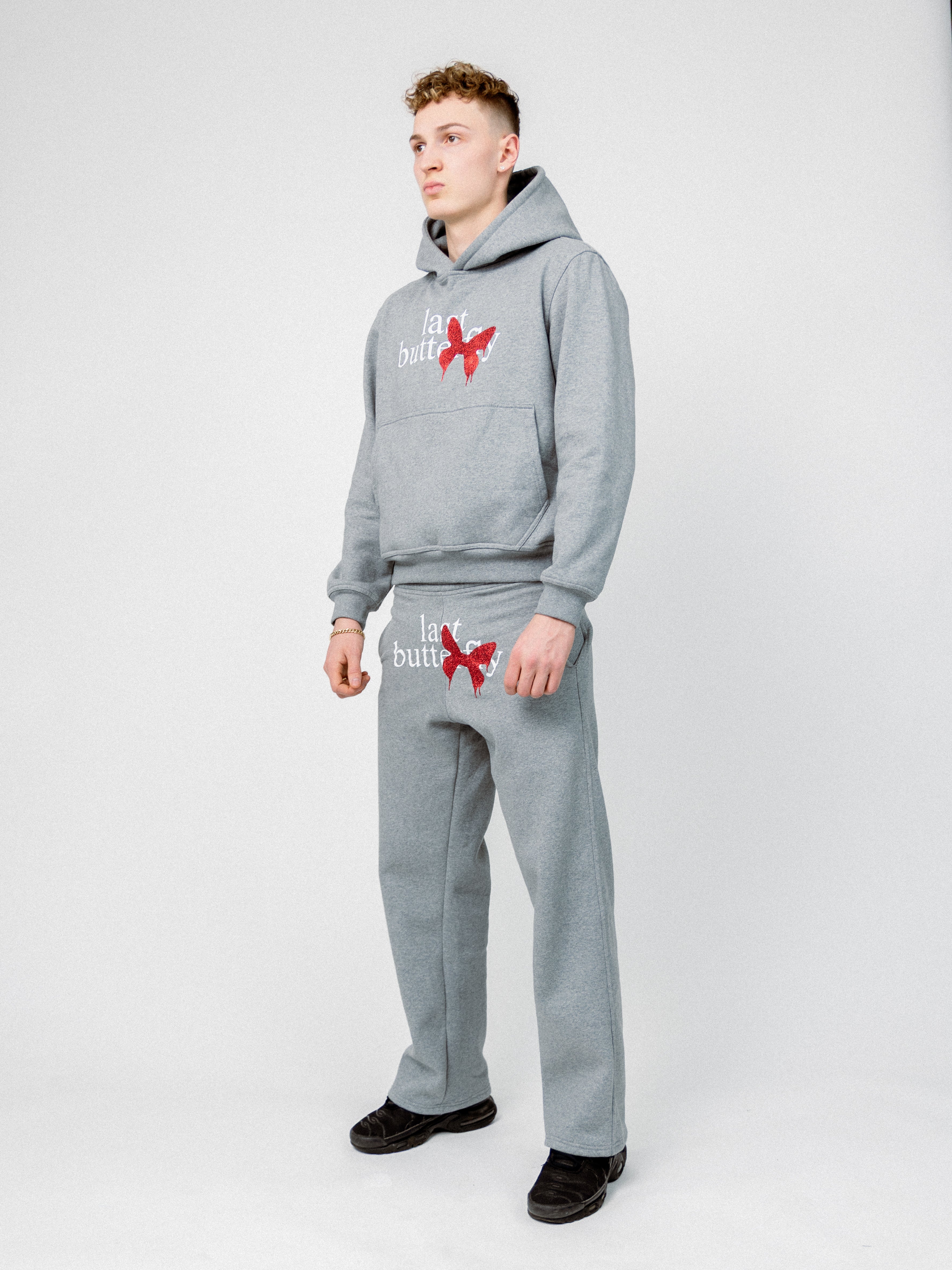 Grey Glitter Tracksuit