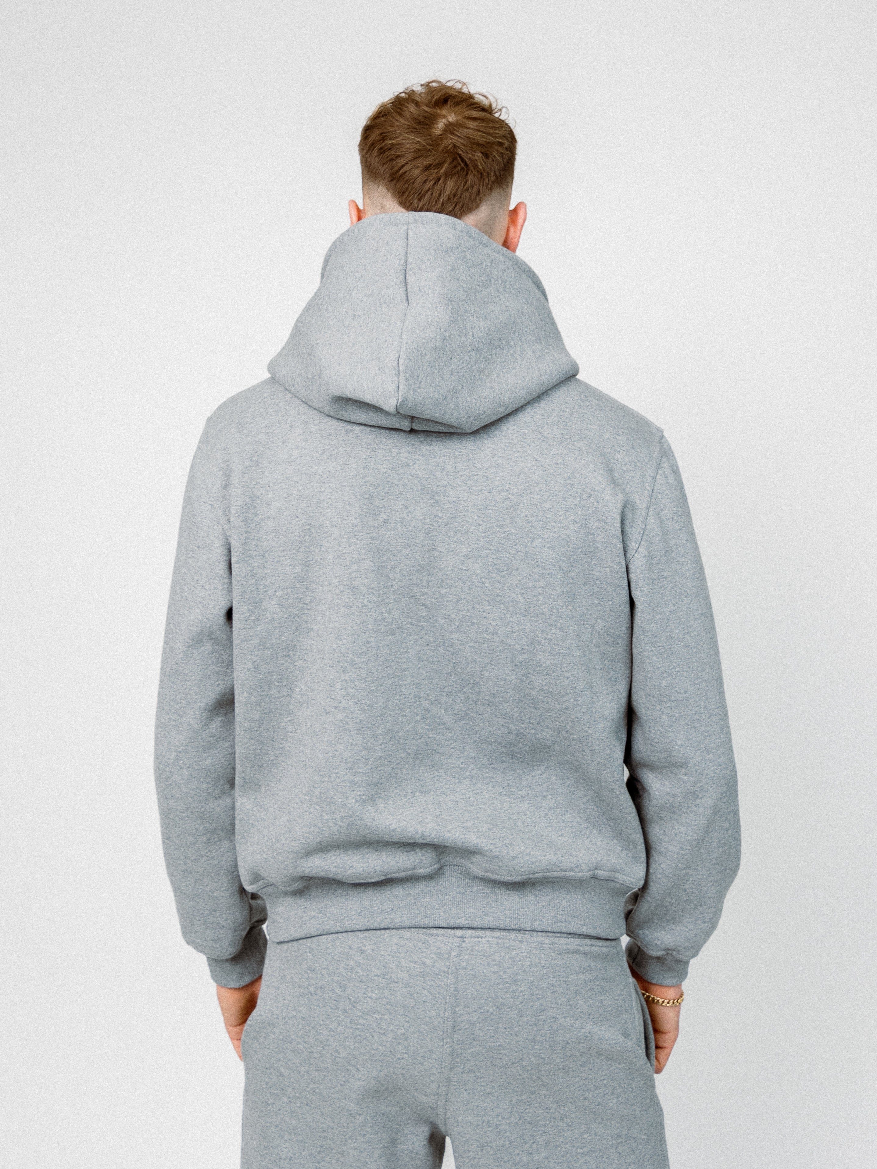 Grey Glitter Hoodie